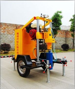 點擊查看詳細信息<br>標題：HZ-20型拖掛式13馬力本田電啟動混凝土鉆孔取芯機 閱讀次數(shù)：2515